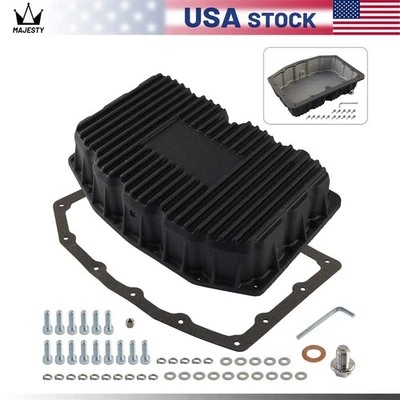 Heavy Duty Cast Aluminum Oil Pan For 2011-2025 Ford F-250 F-350 Powerstroke 6.7L - Image 1 of 4