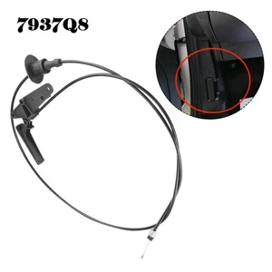 For Berlingo For Partner 2008-19 Bonnet Release Cable With Latch Black - Picture 1 of 12