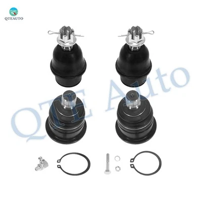 Juego de 4 rótulas de suspensión delantera inferior y superior para Chevrolet SSR 2003-2006 Foto 1 de 4