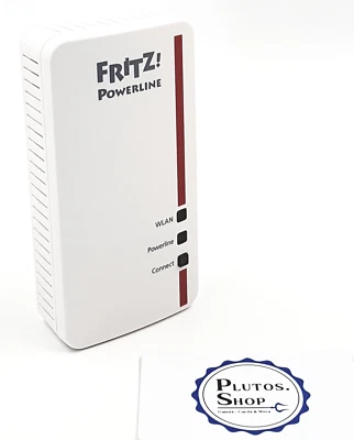 AVM FRITZ Powerline 1260e Gigabit Netzwerk LAN Adapter Dual-Band WLAN MESH dlan - Bild 1 von 3