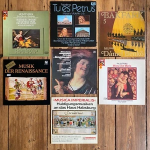 RENAISSANCE KLASSIK CLASSIC 8x LP SCHALLPLATTE SAMMLUNG COLLECTION - Picture 1 of 20