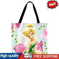 Tinker Bell-Large Capacity Linen Tote Bag
