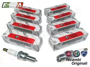 TWIN SPARKPLUG SET 46521529 + 46521530 Alfa New Original - Picture 1 of 5