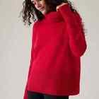 Athleta Alpine Turtleneck Wool Cashmere Sweater