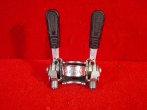 Suntour Shift Lever Set 2 x 5 Stem Mount Alloy / Steel Road Used - Picture 1 of 2
