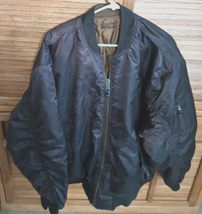 Abrigo Chaqueta Bomber Reversible XL Polo Sur Para Hombre Marrón Polo Sur - Imagen 1 de 8