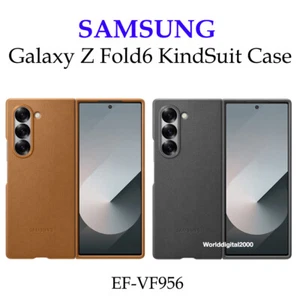 SAMSUNG Genuine  Galaxy Z Fold 6 KindSuit Cover Case EF-VF956 - Picture 1 of 1