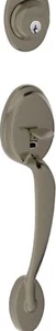 Schlage F58 PLY 620 Plymouth Einzylinder Außeneingang Griffset, Zinn - Bild 1 von 3