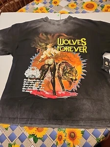 Darc Sport “A WOMAN SCORNED” Premium Vintage Oversized Black Shirt (XL) - Picture 1 of 12