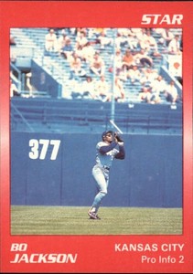 1990 Star Diamond Terror #9 Bo Jackson Royals  C59463 - NM-MT