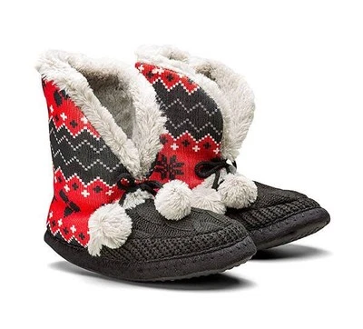 Official DC Suicide Squad Harley Quinn Slipper Boots Shoes Costume (Size: SMALL) - Image 1 of 3