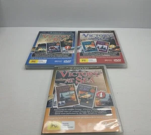 Victory at Sea - Volume 1-3-4- DVD Region ALL - WWII Documentary - - Picture 1 of 17
