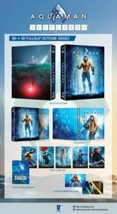 AQUAMAN : Blu Ray 3D & Blu ray Steelbook Ltd Edition (Umania Selective) # 198 - Bild 1 von 8