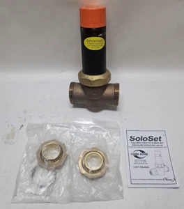 Cash Acme EB45-CC 1-1/4" Pressure Reducing Valve Double Union SWT 23143-0045 - Picture 1 of 10