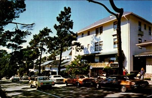 Carmel Ocean Avenue Postcard. USA California Vintage 60s 70s Old Monterey - Picture 1 of 2
