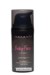 Vasanti  Baby Face Primer (1.01 fl oz) Pore Minimizing, Shine Control FREE SHIP!