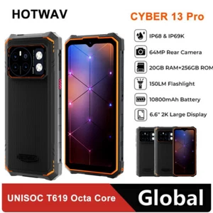 Linterna HOTWAV Cyber 13 Pro 6.6'' Pantalla 2K 150LM 20GB+256GB 64MP 10800mAh - Imagen 1 de 22
