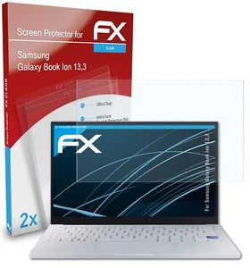atFoliX 2x Screen Protector voor Samsung Galaxy Book Ion 13,3 duidelijk - Afbeelding 1 van 9