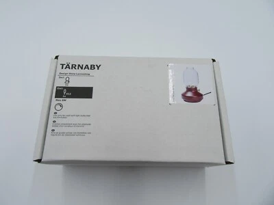 New In Box IKEA Tarnaby Oil Lamp Shape Table Lamp Mains Powered Dark Red *Read - Image 1 of 4
