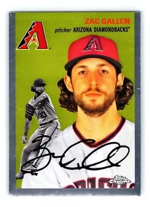 2023 Topps Chrome Platinum Anniversary #196 Zac Gallen Arizona Diamondbacks - Picture 1 of 2