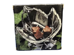 Vintage Decorative Leaf Plate Bowl Studio Nova Candy Dish New in Box - Picture 1 of 7
