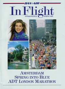 Rivista Dan Air Inflight primavera 1991 = - Foto 1 di 1