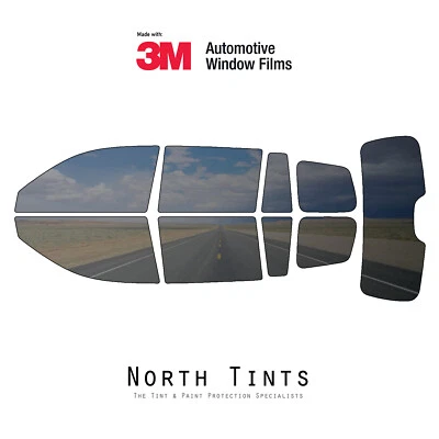 Película de vidrio tinte ventana precortada estable color 3M para Toyota Highlander 2008-2013 Foto 1 de 4