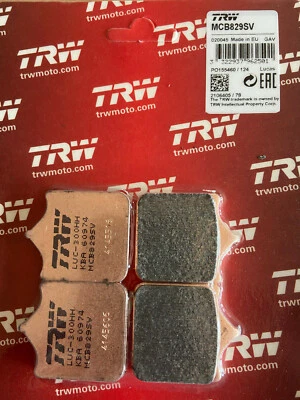 TRW Lucas Brake Pad Brake Pads MCB829SV BMW S1000RR S1000R S 1000 RR - Image 1 of 4