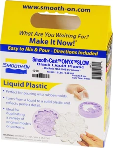 Smooth-Cast Onyx Slow - Ultra-Black Urethane Resin - Pint Unit - Picture 1 of 1