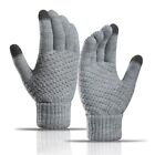 Women Business Knit Mittens Men Gloves Touch Screen Gloves Winter Gloves