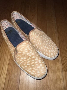 Anthropologie x Keds Damen-Slipper Tiermotiv Kalbshaar Größe 10 gebraucht, in einwandfreiem Zustand - Bild 1 von 22