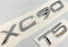 CHROME XC90 + T5 FIT VOLVO XC90 REAR TRUNK NAMEPLATE EMBLEM BADGE LETTERS NUMBER Volvo XC90