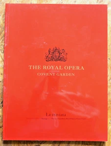 Royal Opera House Programme LA TRAVIATA 2001 - Picture 1 of 2