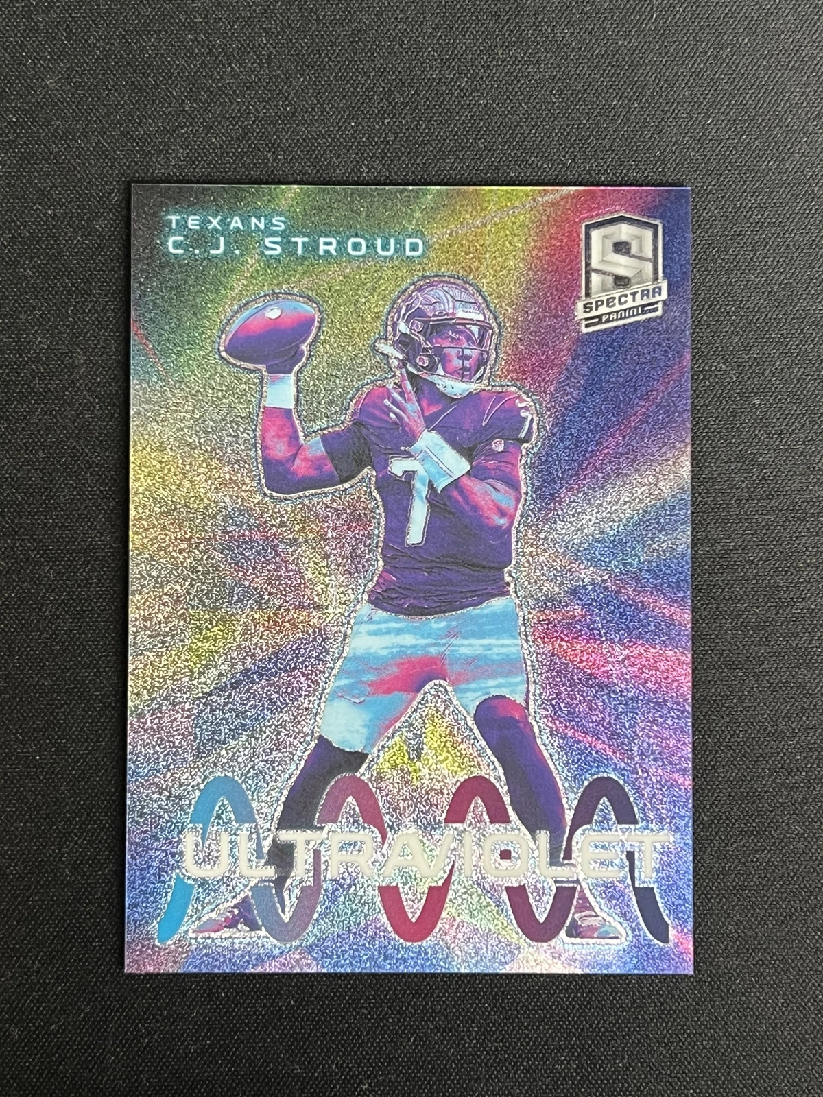 2023 Panini Spectra NFL Ultraviolet #UV-CJS Prizm Texans C.J. Stroud SSP!