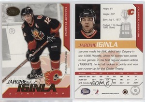 2002-03 Pacific Calder Jarome Iginla #12 HOF