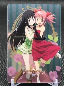 10 carte wafer Madoka Homura MADOKA MAGICA BANDAI 2015 Made in JAPAN - Foto 1 di 12