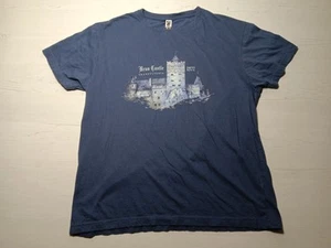 Roly Transylvania Graphic T Shirt Bat Spooky Goth USA Bran Castlesize XL Soft - Picture 1 of 14