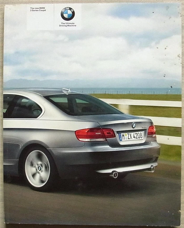 BMW 3 SERIES COUPE Sales Brochure 2006 #611003430212 2006 VZ 325i 330i 330d 335d - Image 1 of 4