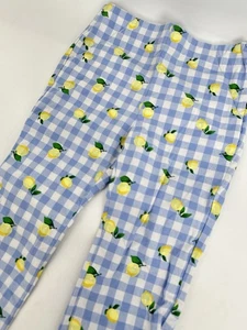 Janie and Jack Zitrone Gingham Schlaghose Größe 8 - Bild 1 von 12