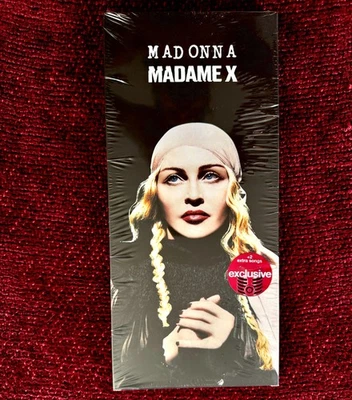 MADONNA VERSIEGELT MADAME X CD LONGBOX SPECIAL TARGET TOUR LP PROMO HYPE STICKER - Bild 1 von 4