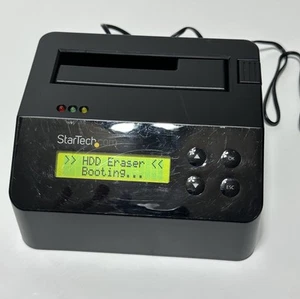 StarTech SDOCK1EU3P Single Bay SSD/HDD Hard Drive Eraser - Picture 1 of 15