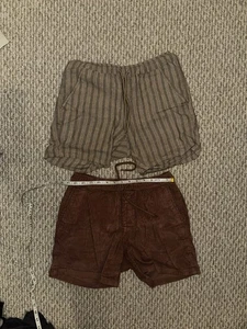 ASOS Men’s Shorts Bundle XS 5” Corduroy Pink & Striped Linen Blend Casual - Picture 1 of 3