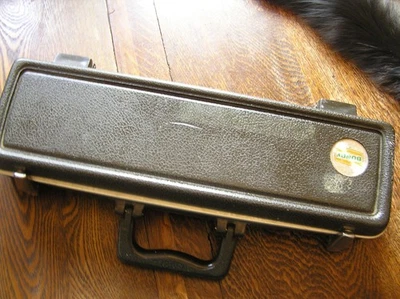 Bundy Selmer Student C FLUTE Silver Plated in Dark Gray Hard Case~~NOT Tested!! - Image 1 of 4