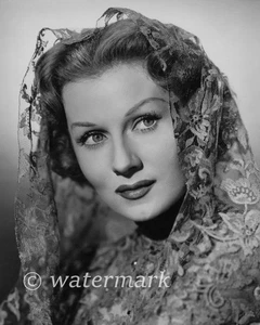 SCHAUSPIELERIN RHONDA FLEMING - 8X10 WERBEFOTO - Bild 1 von 1