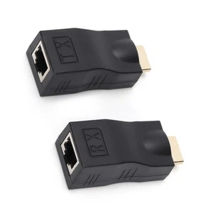Signal Adapter RJ45 To High‑Definition Multimedia Interface Transmission Exte FY - Afbeelding 1 van 22