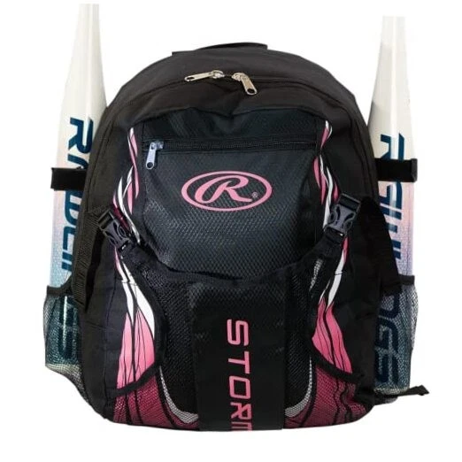 Rawlings Storm T-ball Backpack Bag Pink Dunrstbk3 With Tags