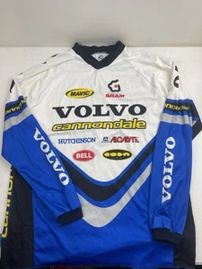 Camiseta deportiva de descenso Cannondale Volvo vintage para hombre X-grande camisa de manga larga rara EE. UU. - Imagen 1 de 5