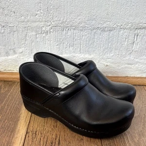 Dansko Leder Slipper schwarz Damen Pantoletten Gr. 40/9 - Bild 1 von 7