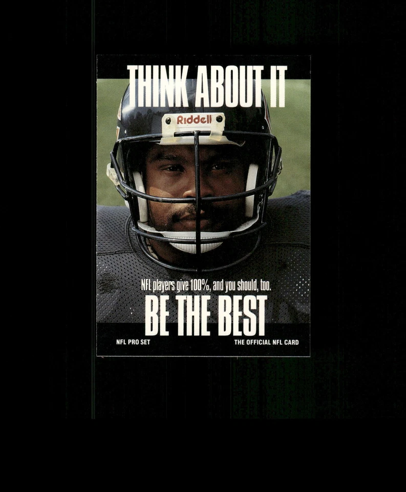 1991 Pro Set #728 Mike Singletary Football Card  Chicago Bears - Image 1 of 2