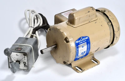 1/2HP Reliance Baldor FDL3504M Farm Duty Motor Wired + Cutler Hammer Drum Switch - Image 1 of 4